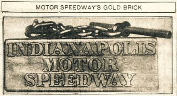 The Gold Brick | First Super Speedway